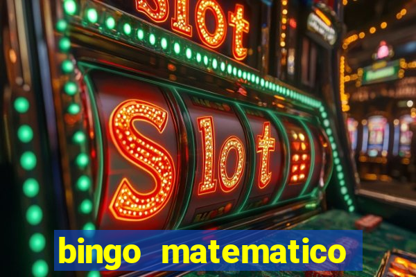 bingo matematico para ensino medio